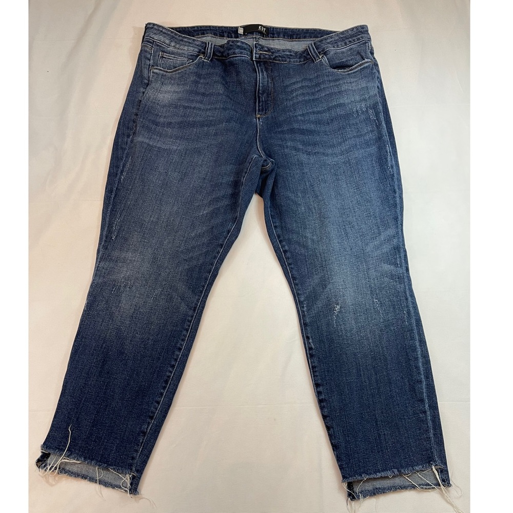KUT from the Kloth Women’s REESE Ankle Straight Leg Jeans Size: 18W